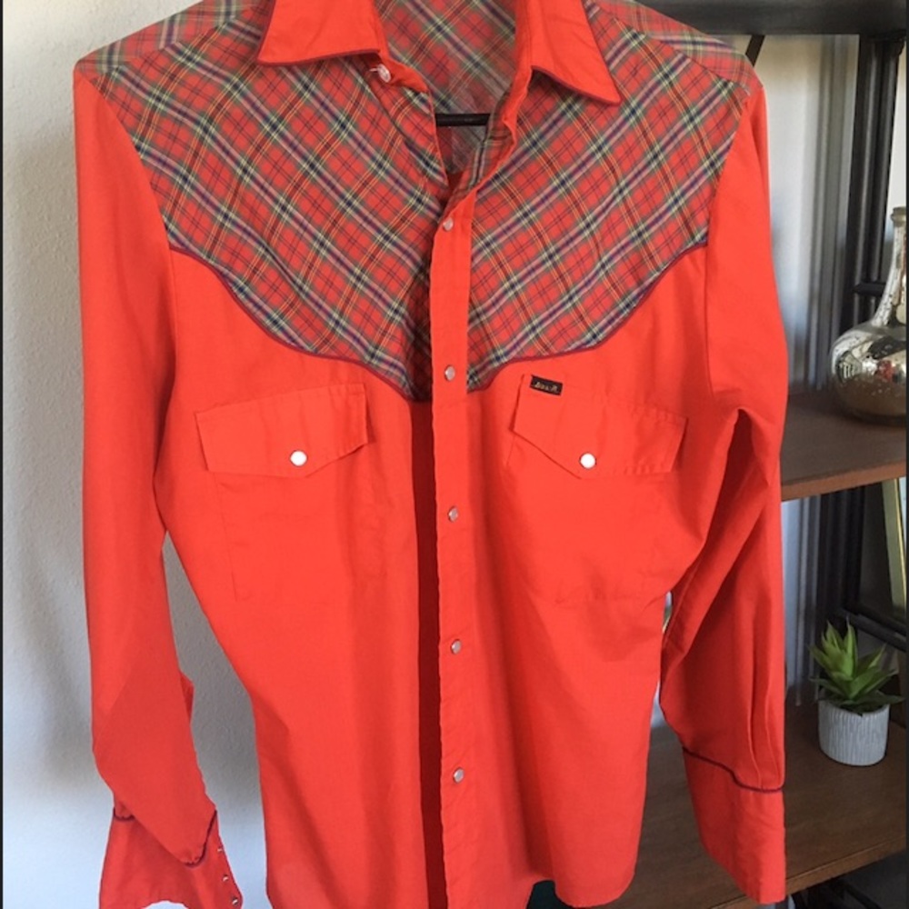 Bar-m Rancher Western Vintage Button-up Shirt